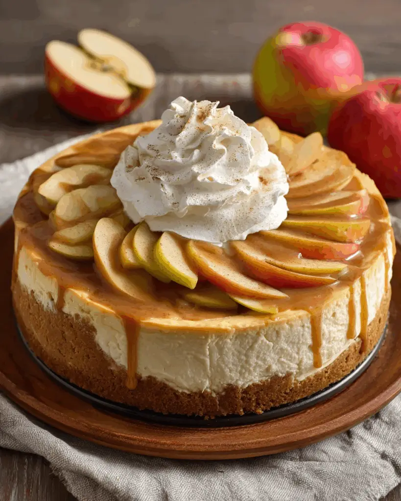Apple Cider Cheesecake