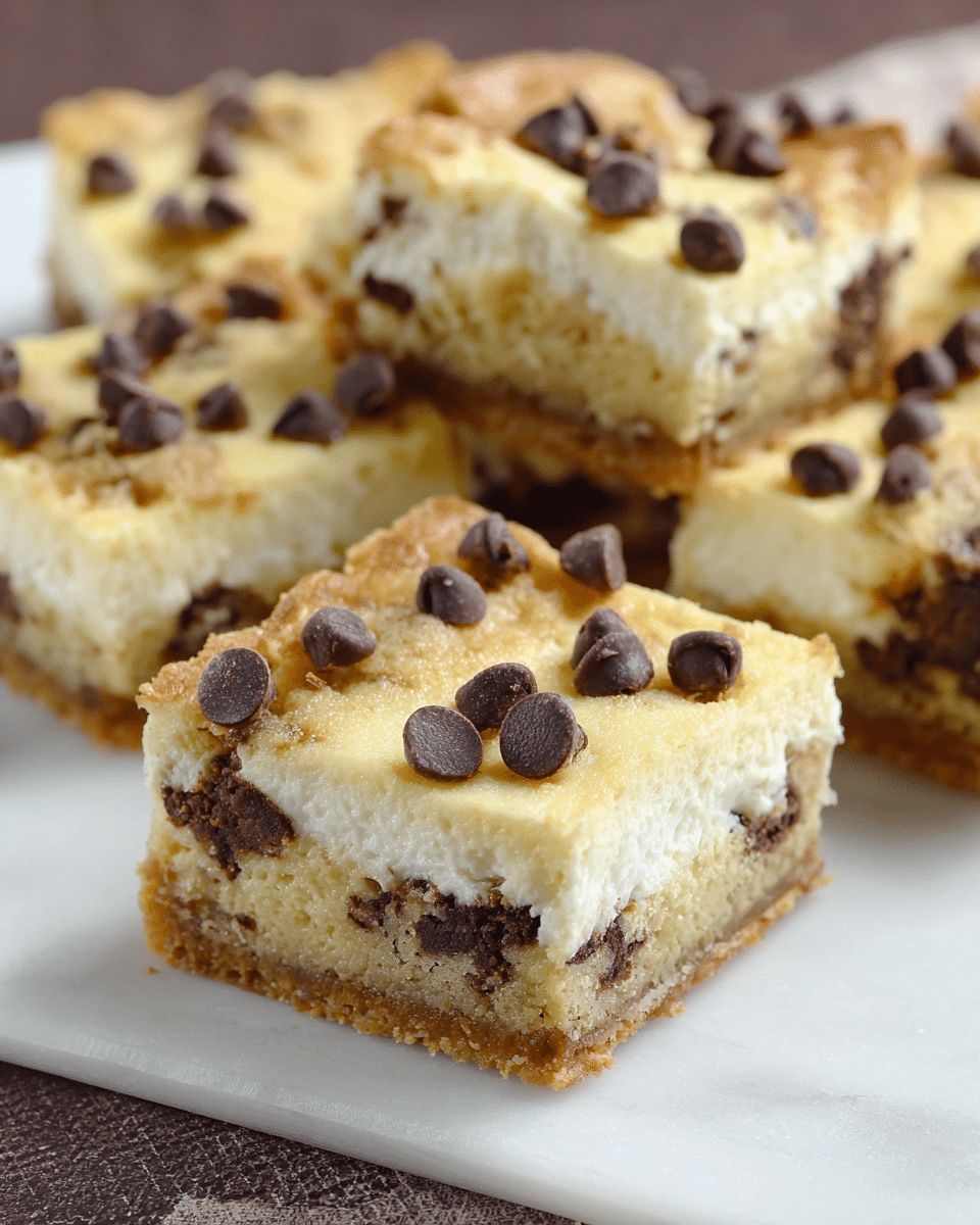 Chocolate Chip Cookie Cheesecake