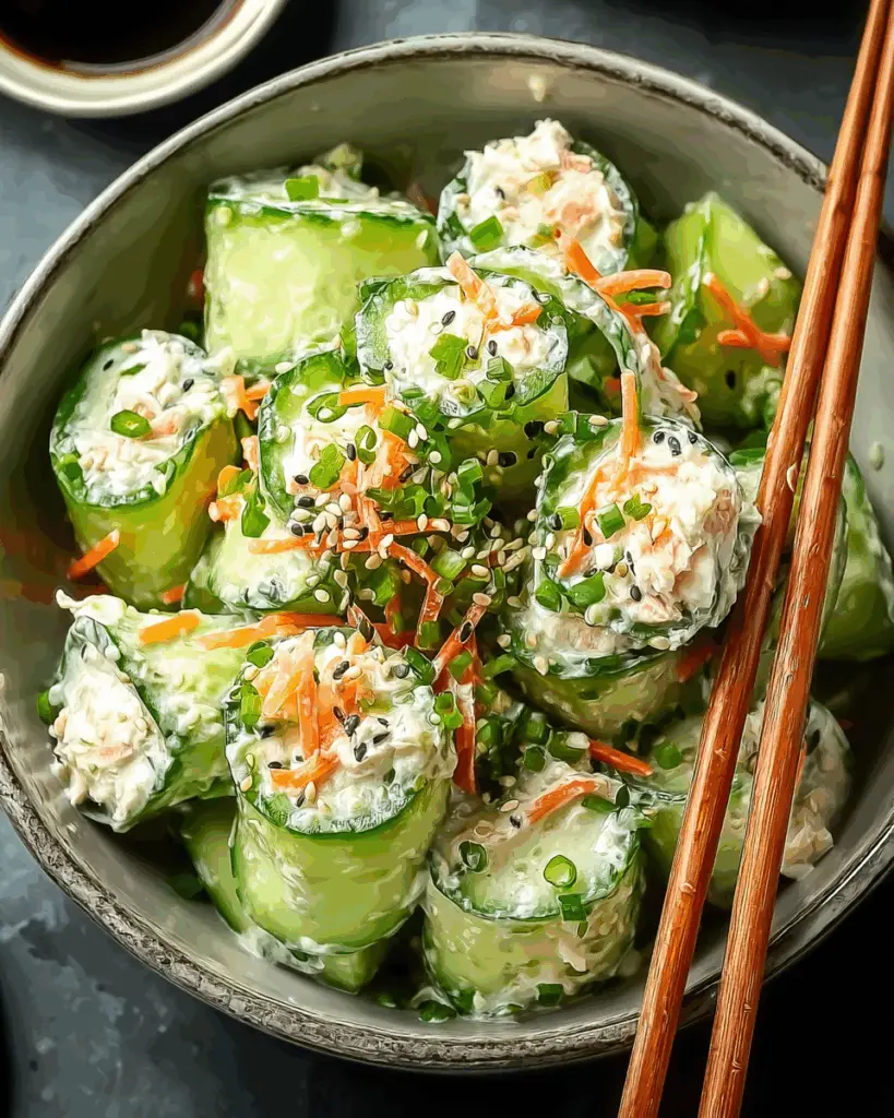 California Roll Cucumber Salad