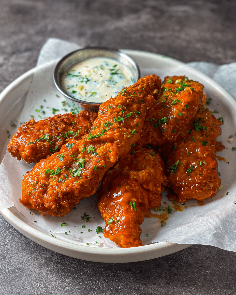 Crispy Buffalo Chicken Tenders