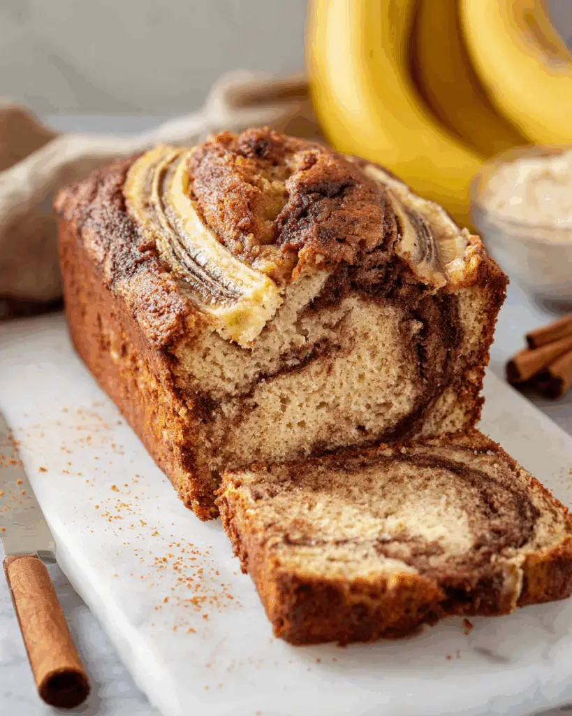 Cinnamon Swirl Banana Bread