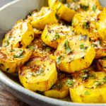 Roasted Patty Pan Squash