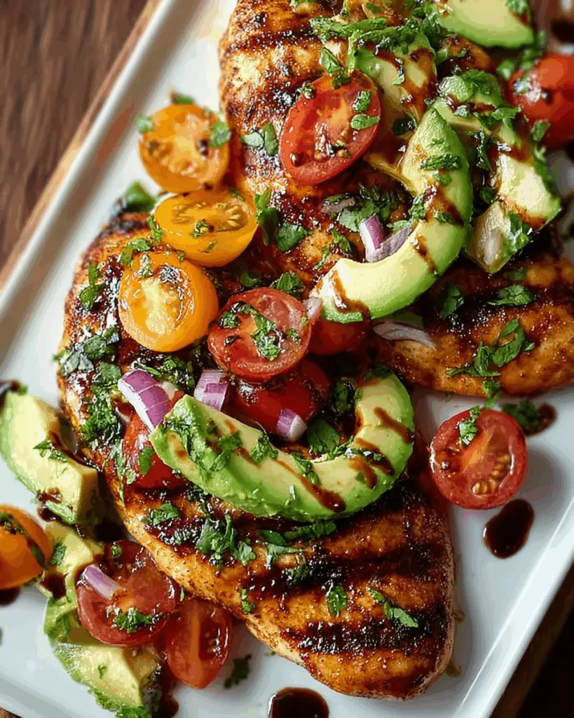 Grilled California Avocado Chicken