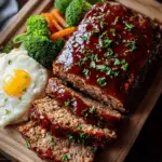 Savory Oven-Baked Meatloaf with a Tangy Glaze