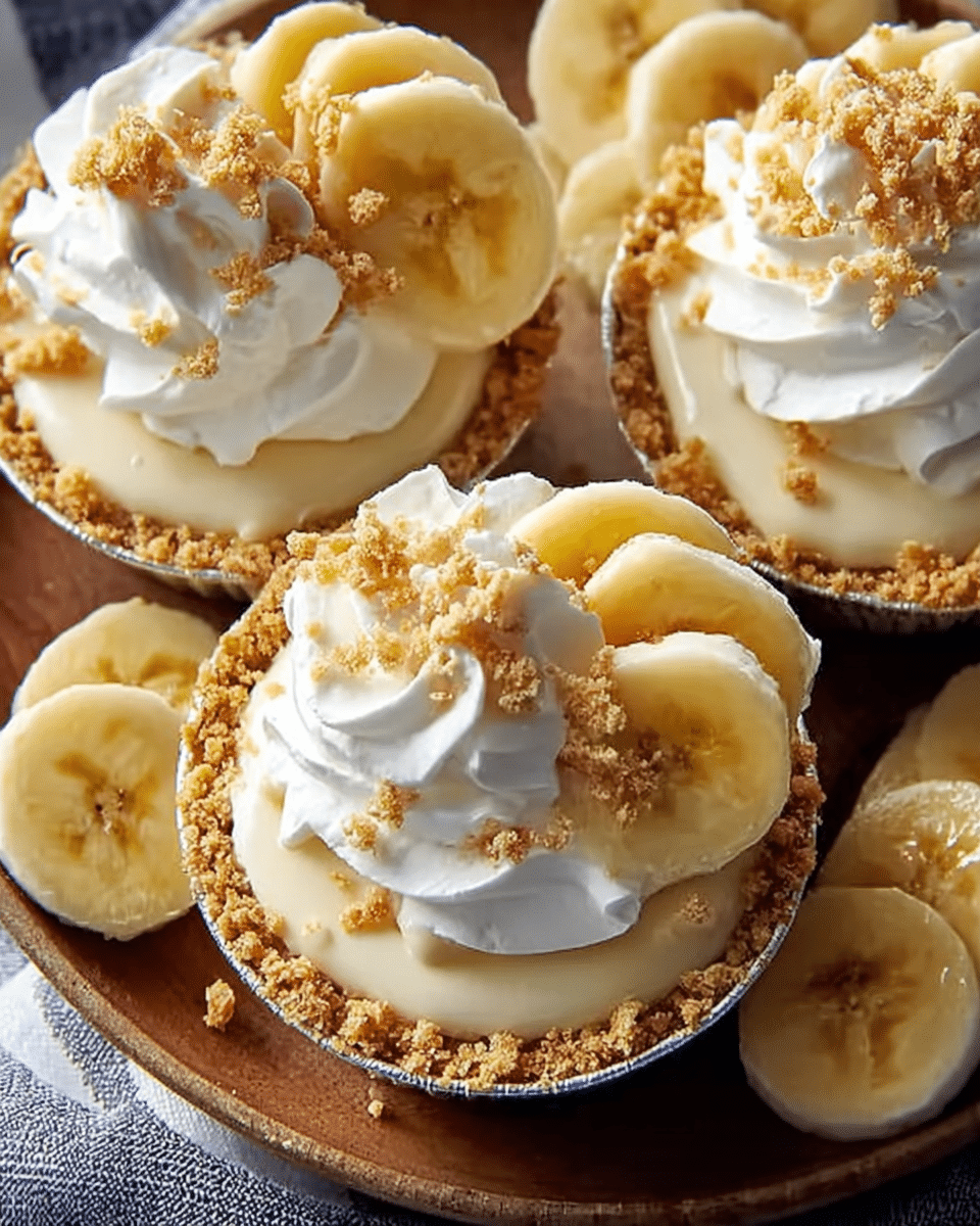 Mini Banana Cream Pie Bites
