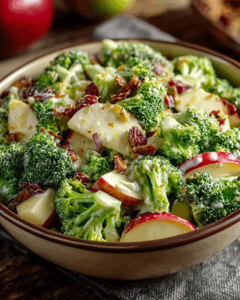 Honeycrisp Apple Broccoli Salad