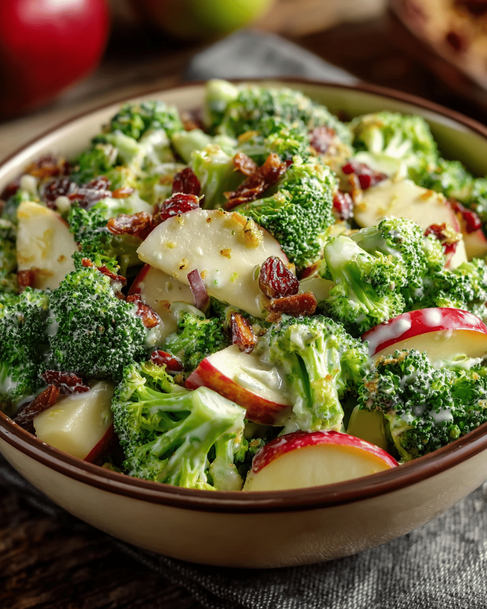 Honeycrisp Apple Broccoli Salad