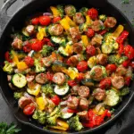 Sausage and Veggies Skillet