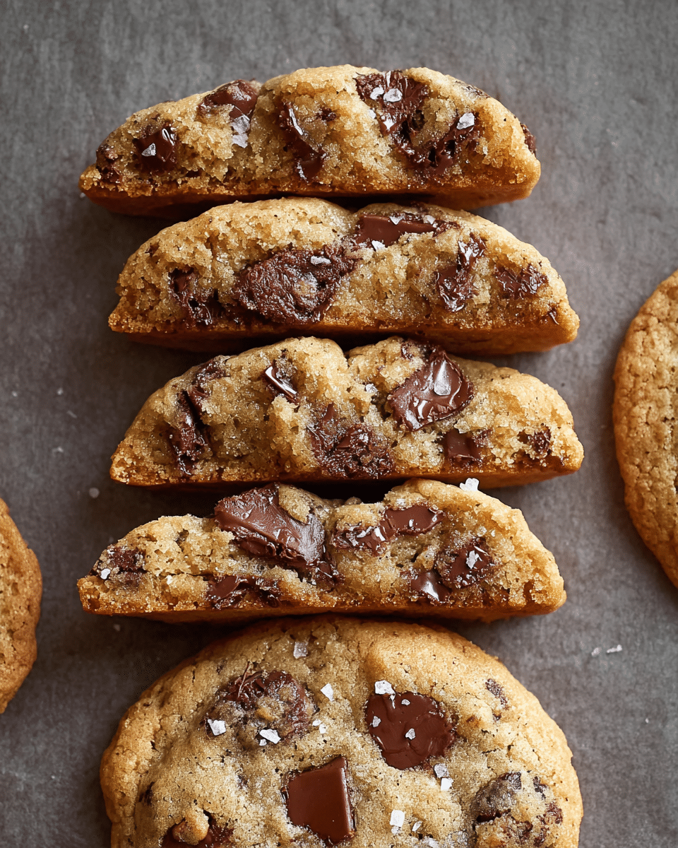 New York Style Chocolate Chip Cookies