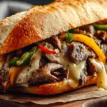 Philly Cheese Steak Sandwich