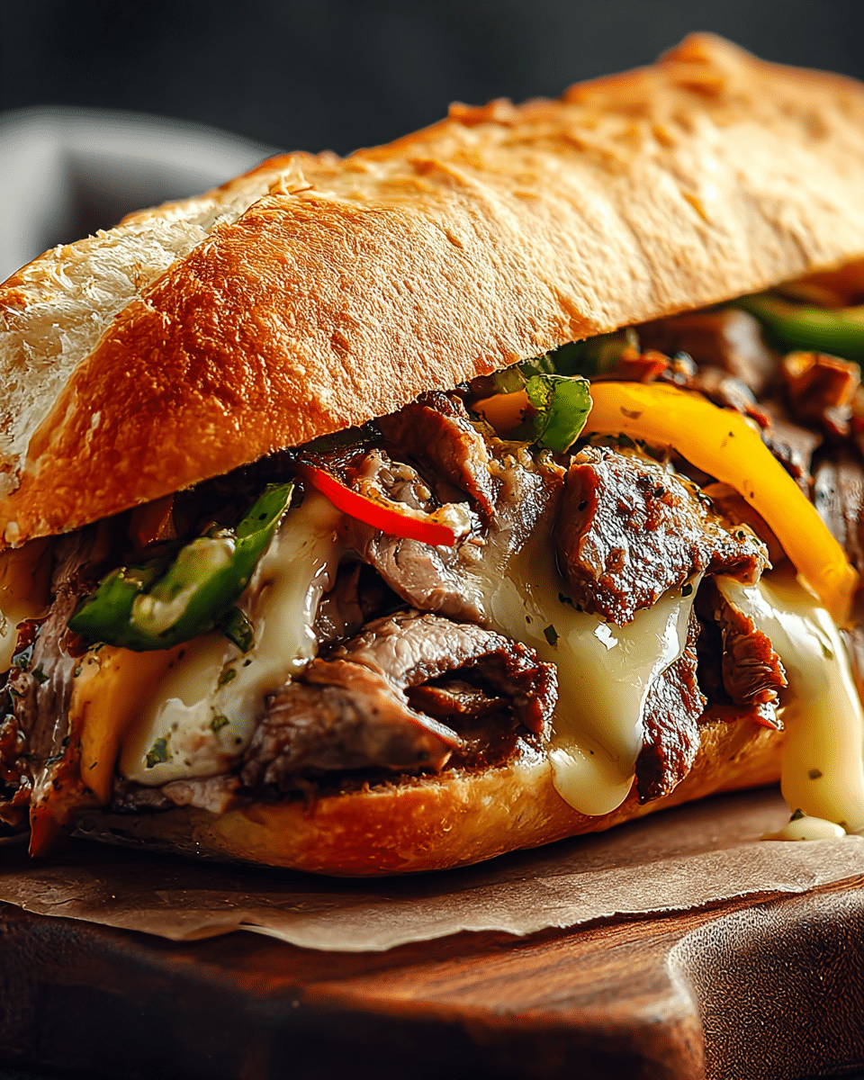 Philly Cheese Steak Sandwich