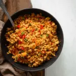 Spicy Cauliflower Rice with Ground Turkey