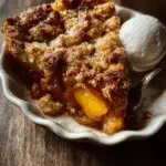Brown Butter Peach Cobbler
