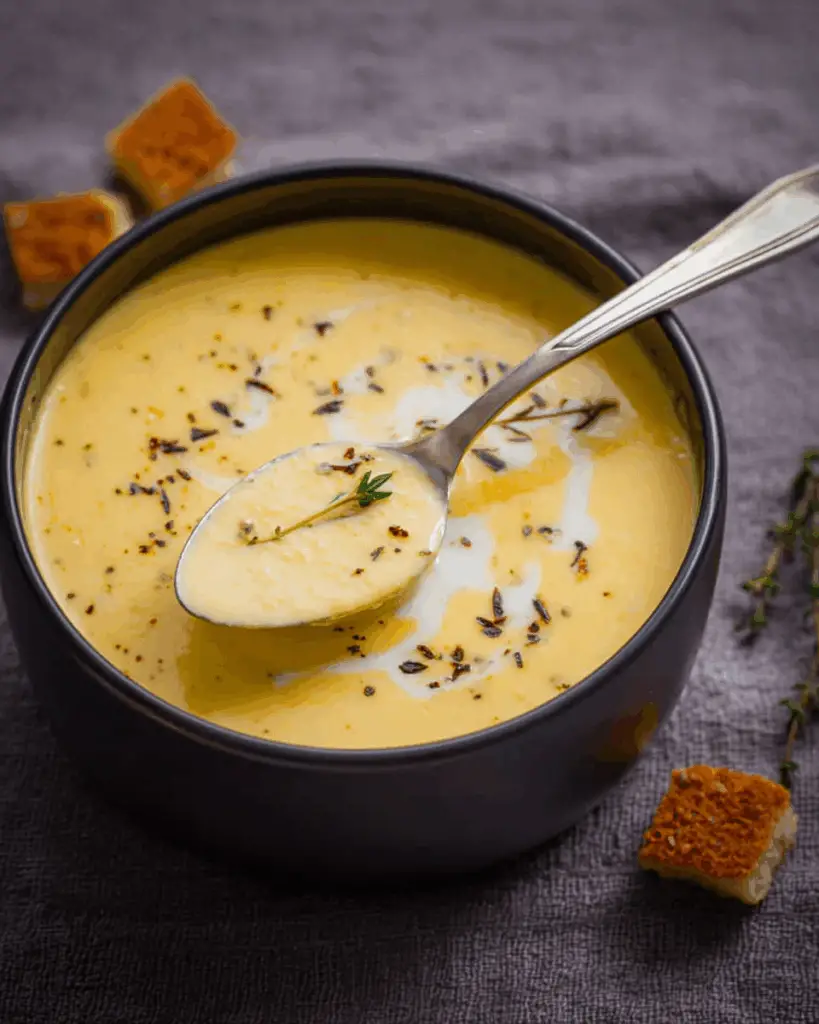 Creamy Yellow Squash Soup