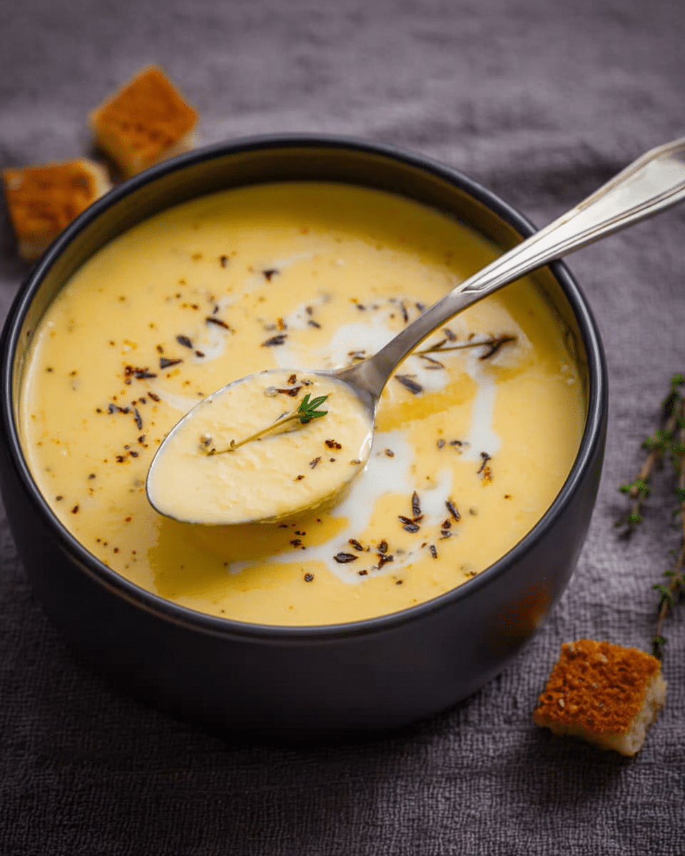 Creamy Yellow Squash Soup