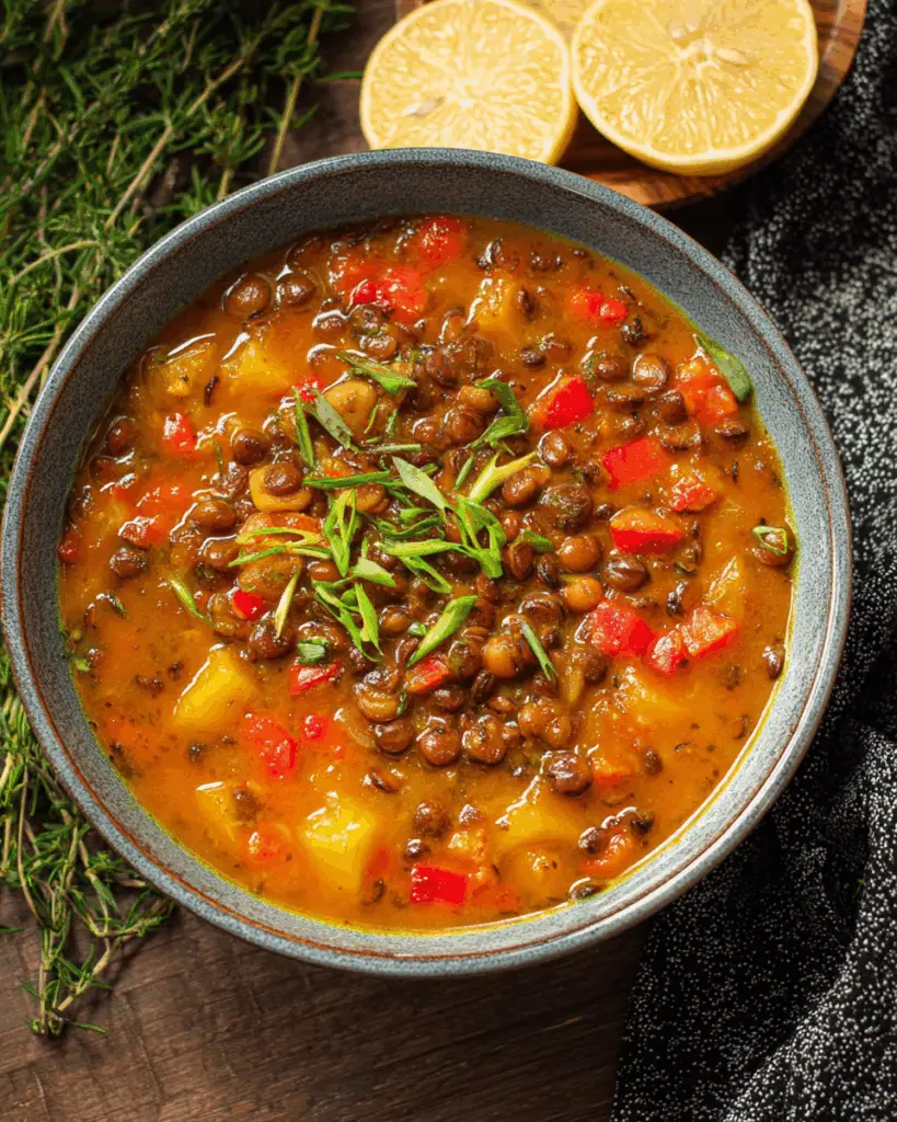 Vegan Jamaican Gungo Peas Stew