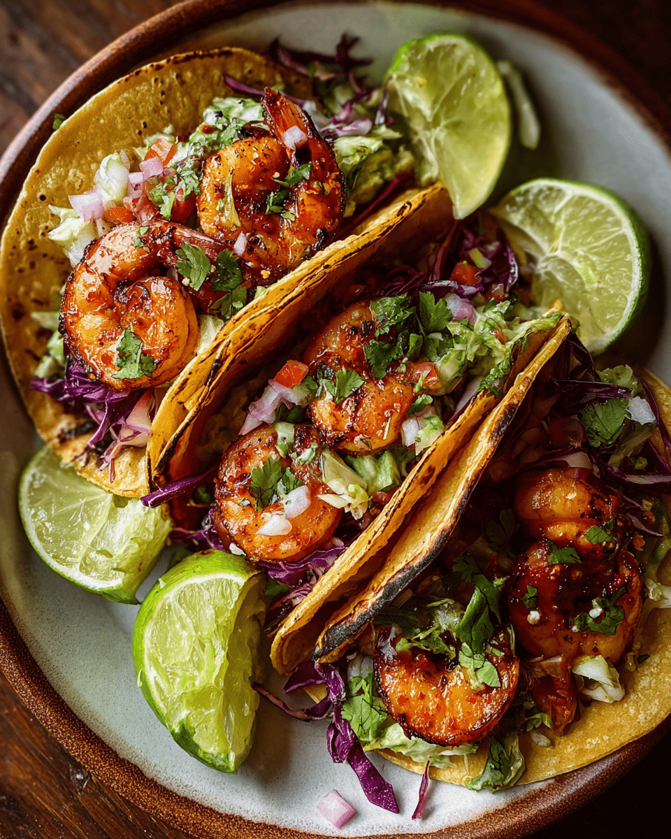 Spicy Grilled Shrimp Tacos