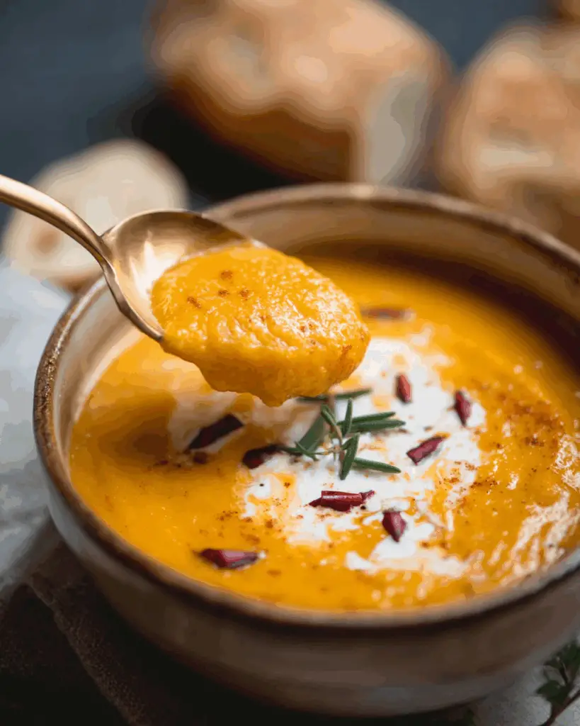 Carrot and Sweet Potato Soup