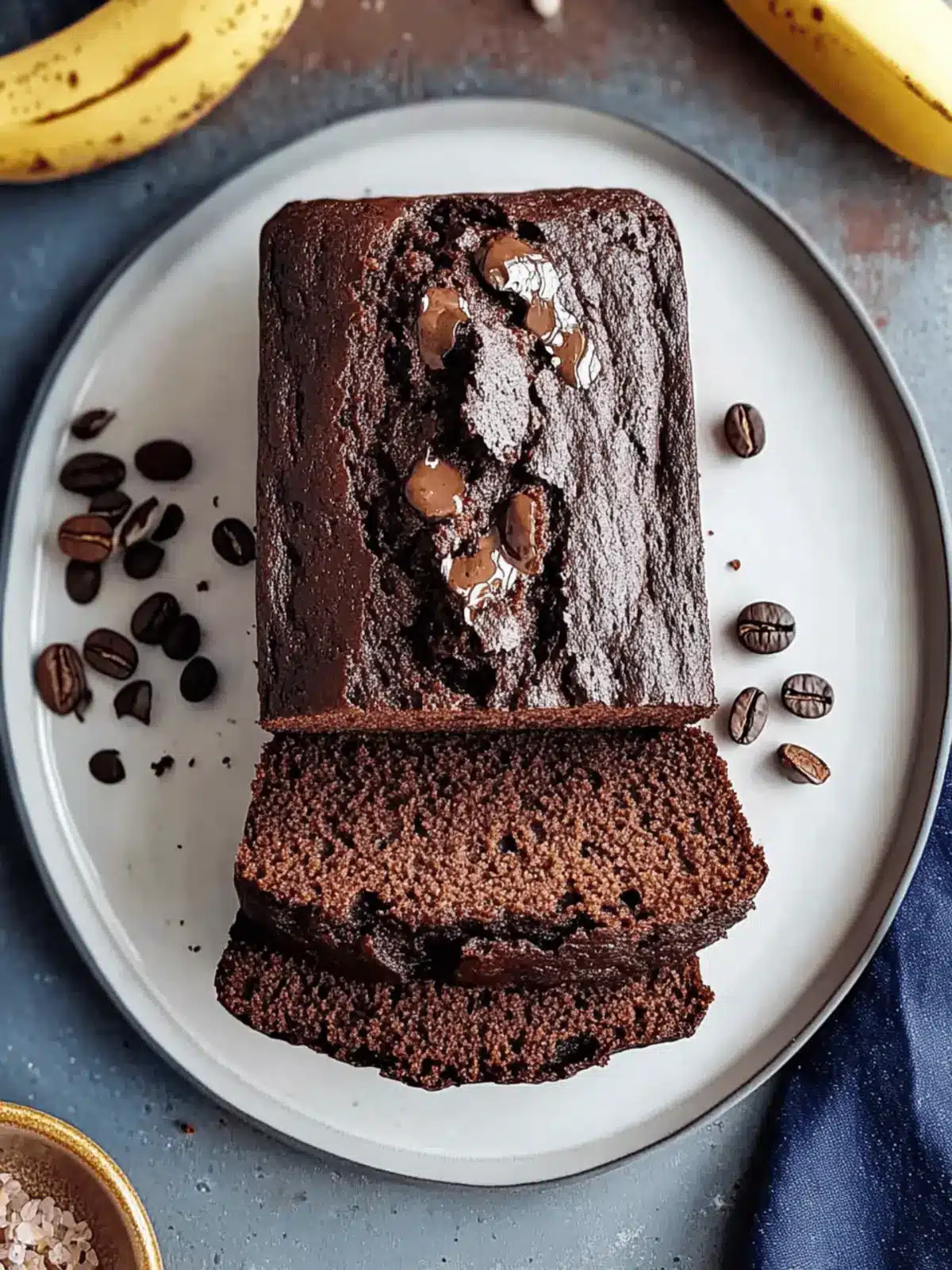 Chocolate Espresso Banana Bread