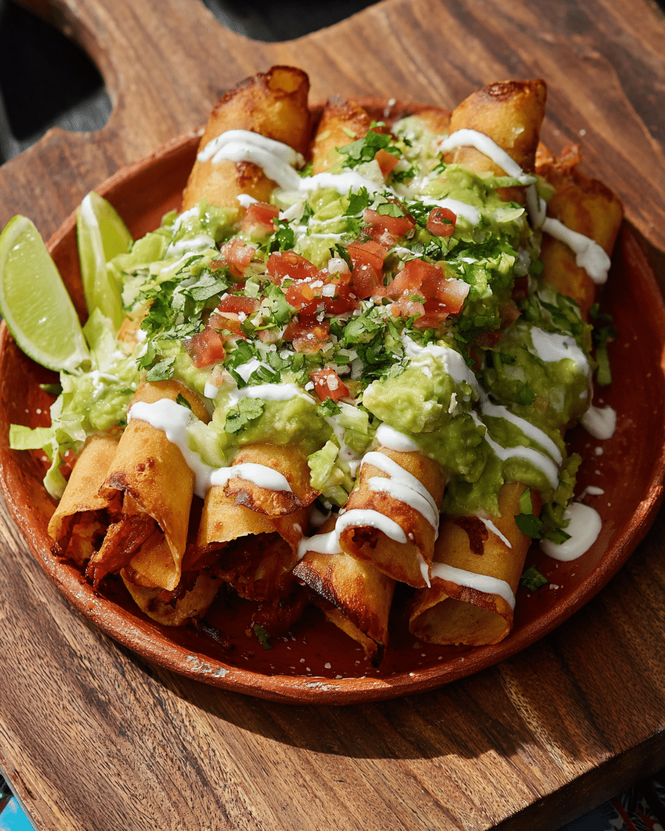 Crispy Potato Flautas