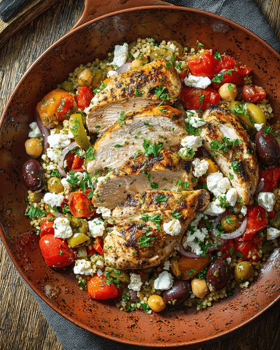 Mediterranean Chicken Skillet