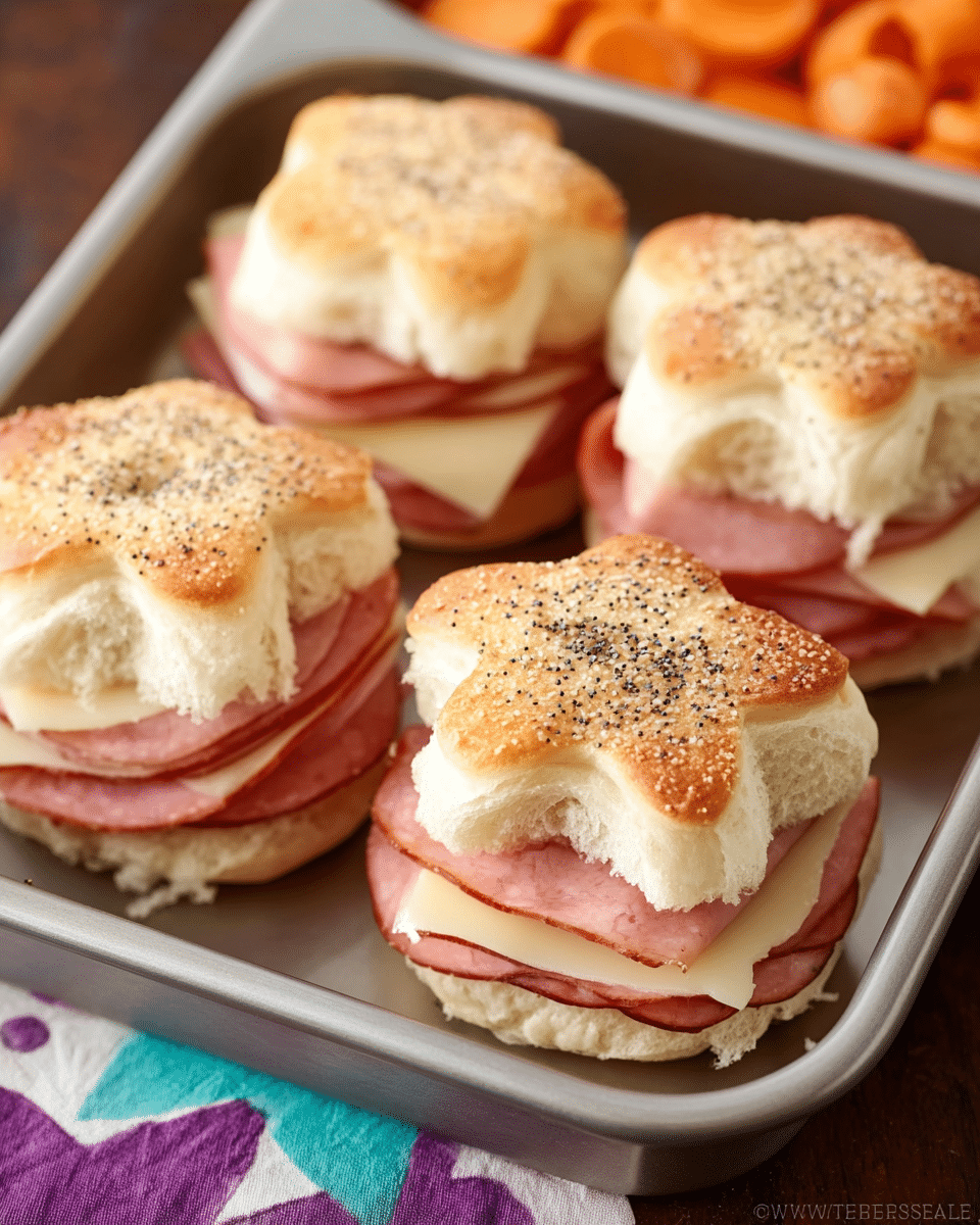 Mini Ham and Cheese Sliders