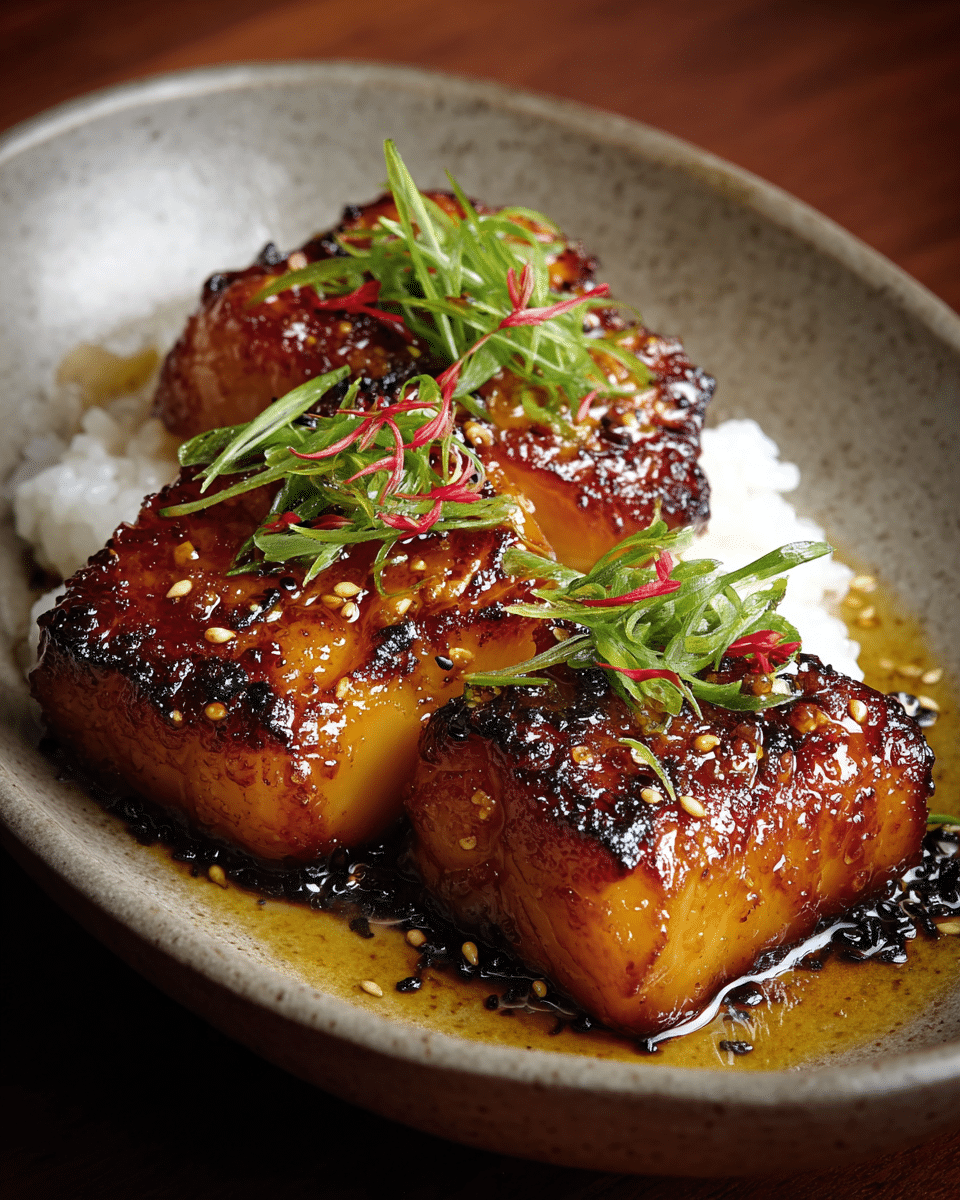 Heavenly Miso-Glazed Black Cod