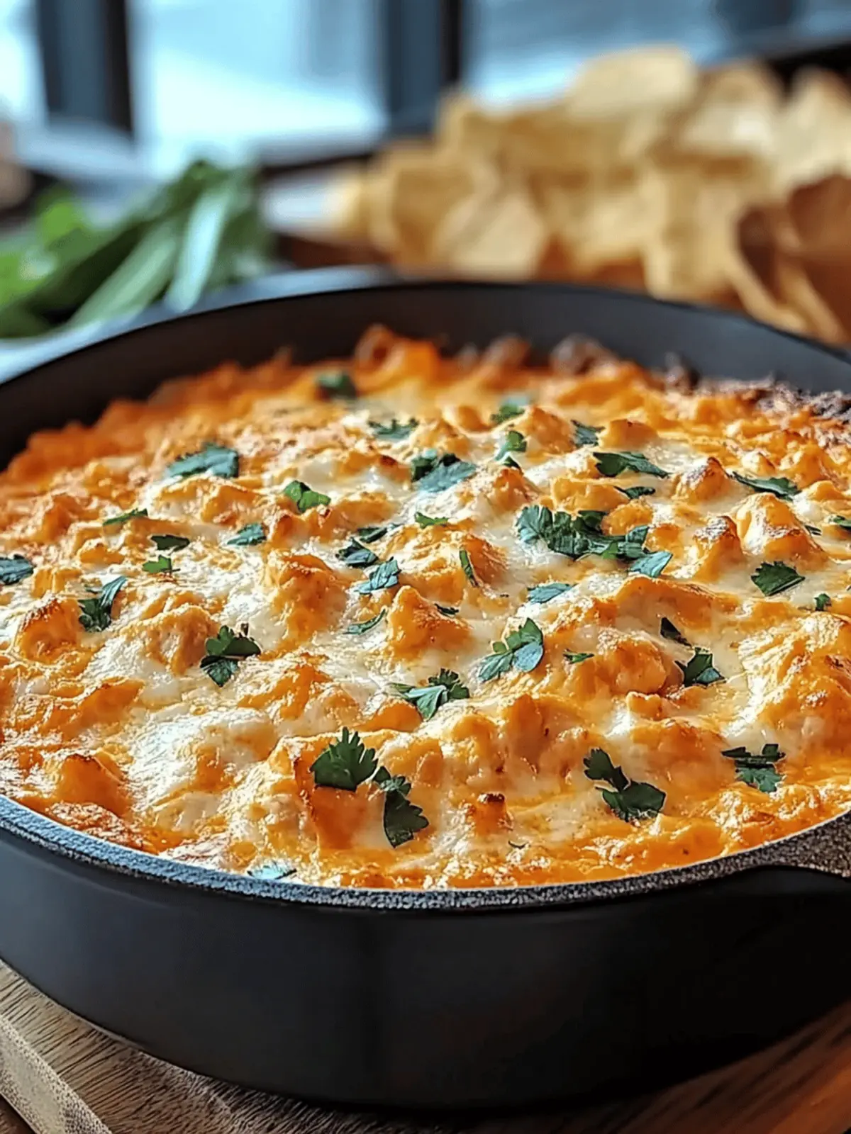 Buffalo Chicken Dip with Cream Cheese