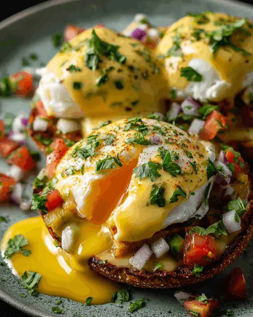 Mexican Eggs Benedict: A Healthy Brunch with Bold Flavor