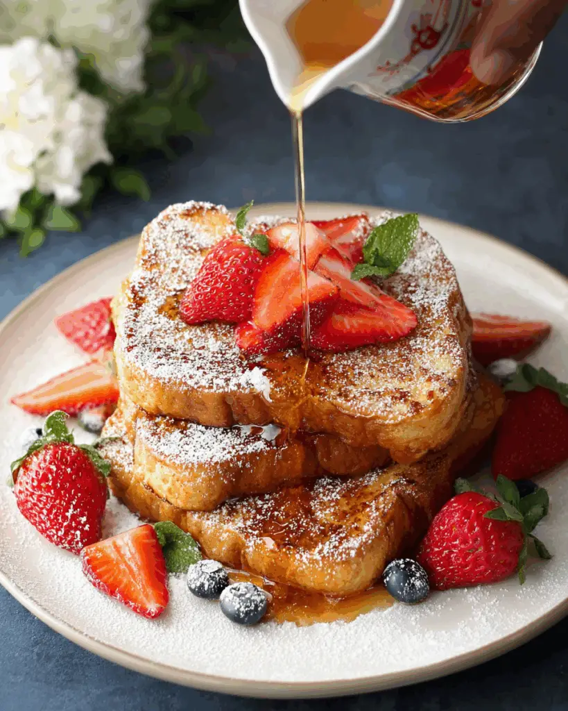 Cinnamon-Vanilla Brioche French Toast