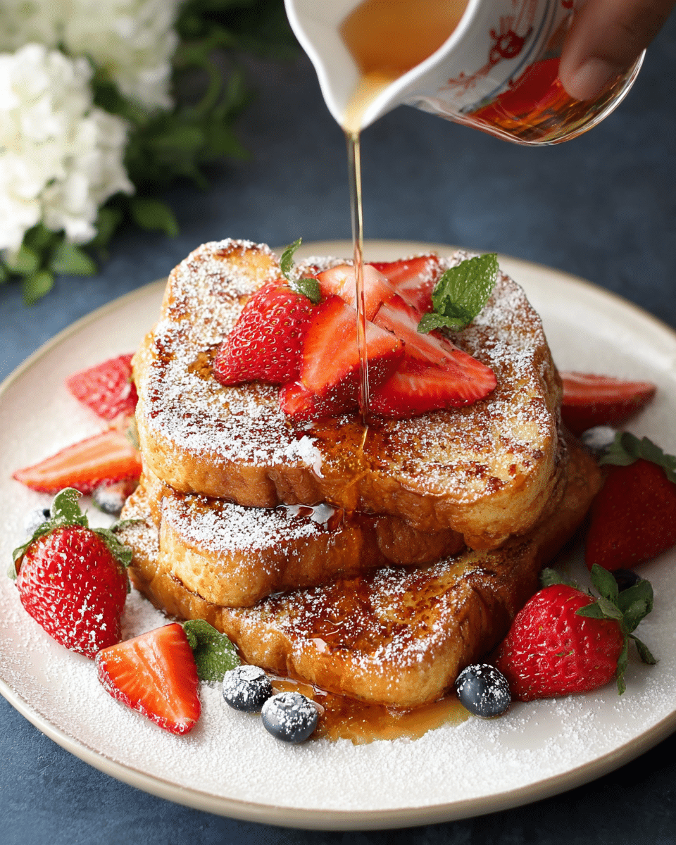 Cinnamon-Vanilla Brioche French Toast