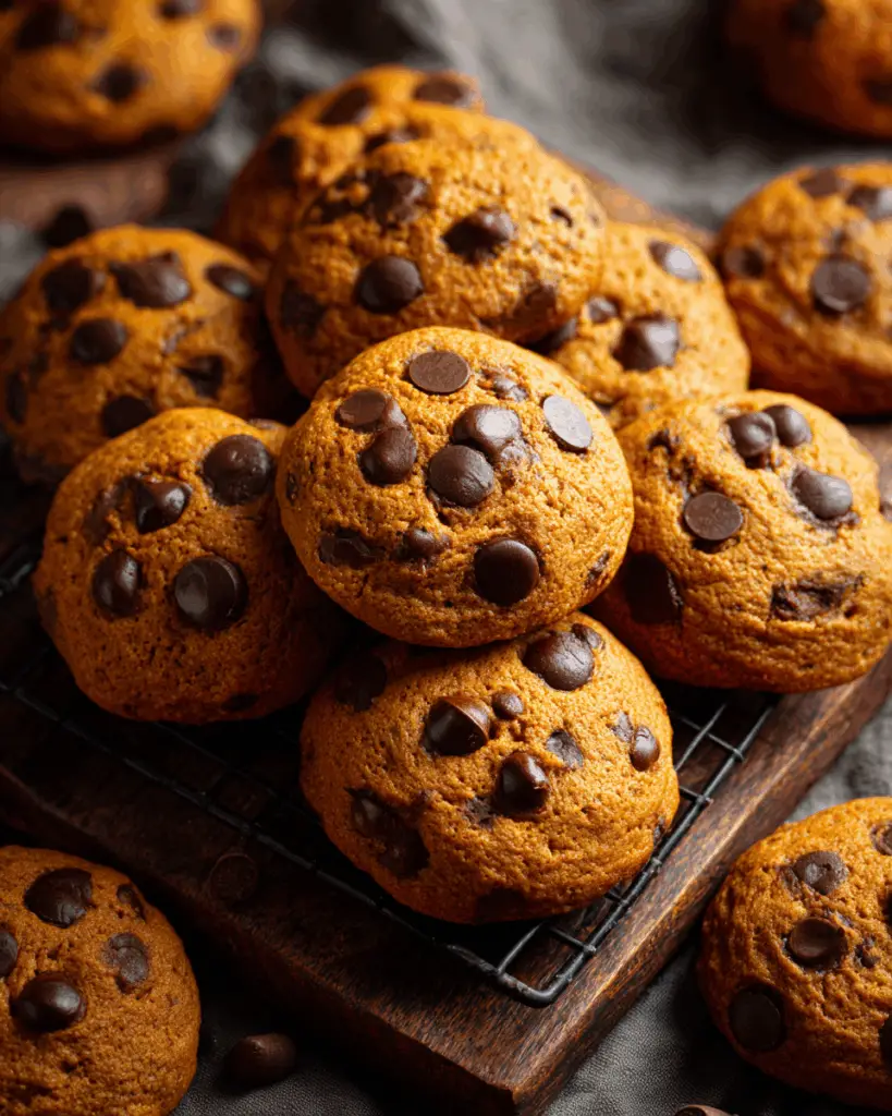 Pumpkin Chocolate Chip Cookies