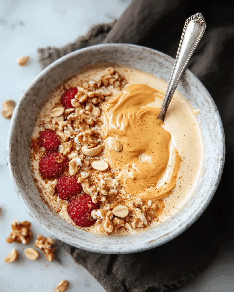 Peanut Butter Yogurt Protein Bowl
