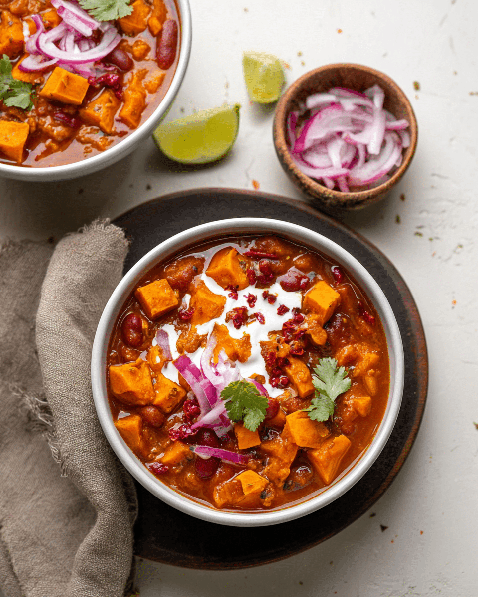 Vegan Sweet Potato Chili