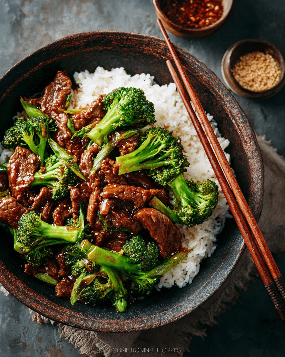 Chinese Beef and Broccoli