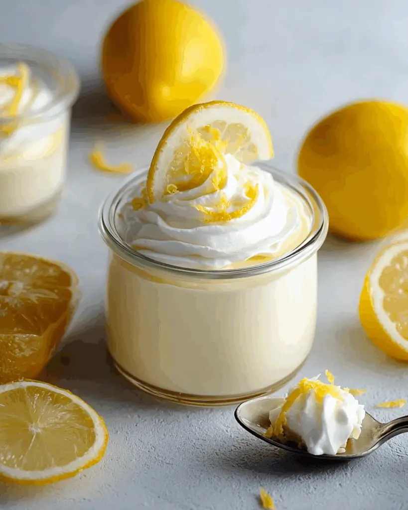 Sunlit Lemon Cloud Mousse