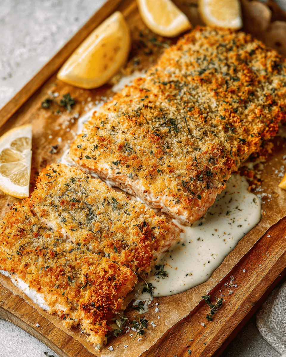 Parmesan Crusted Salmon