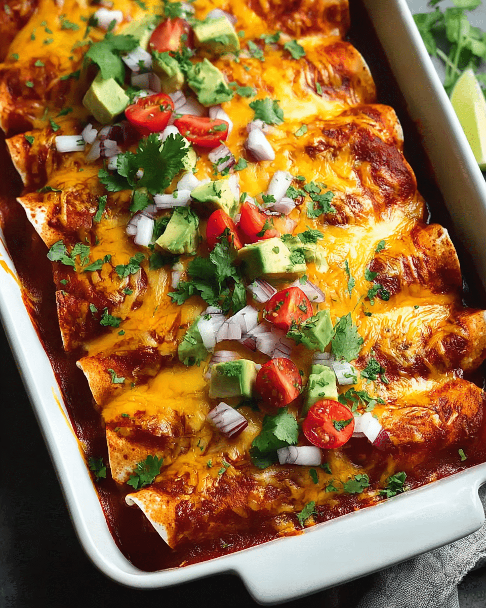 Whole30 Chicken Enchiladas