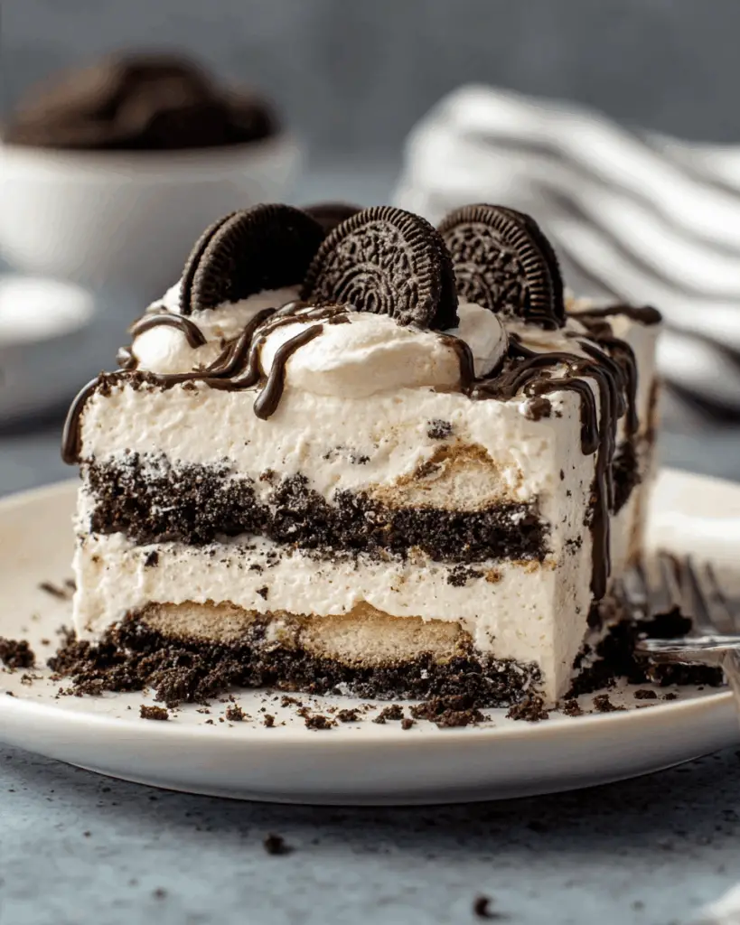 Oreo Cheesecake Icebox Cake