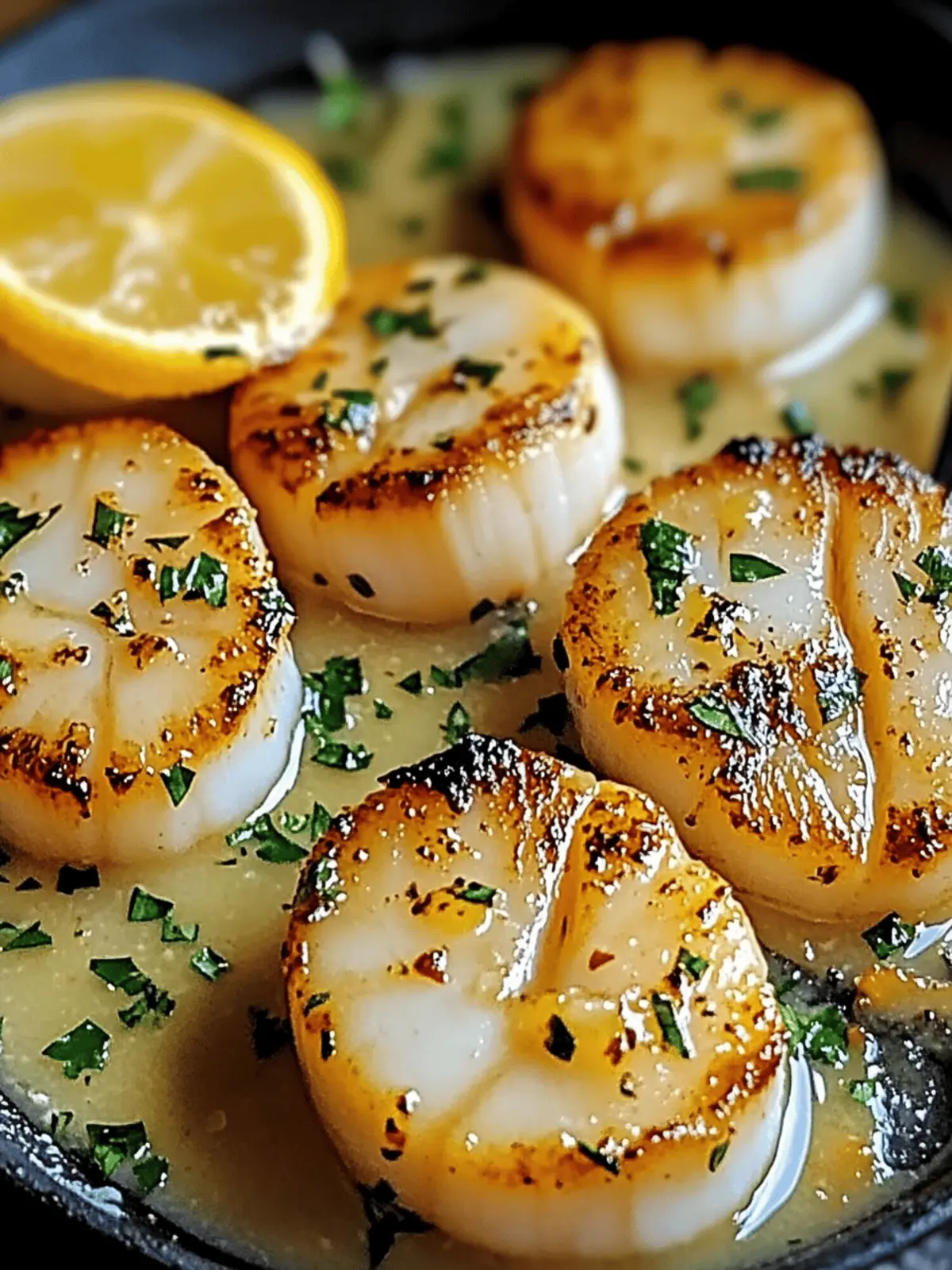 Garlic Butter Scallops