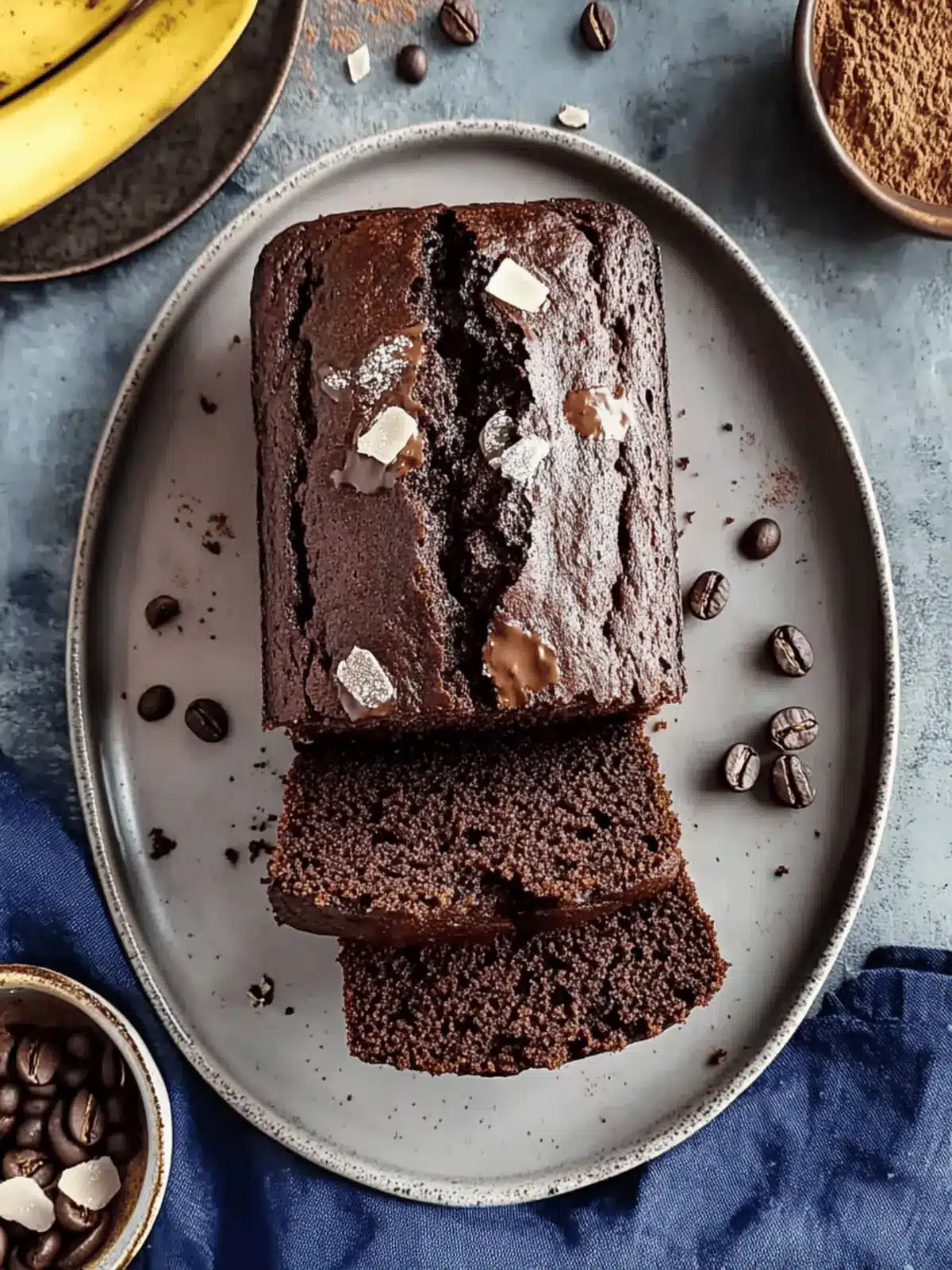 Chocolate Espresso Banana Bread