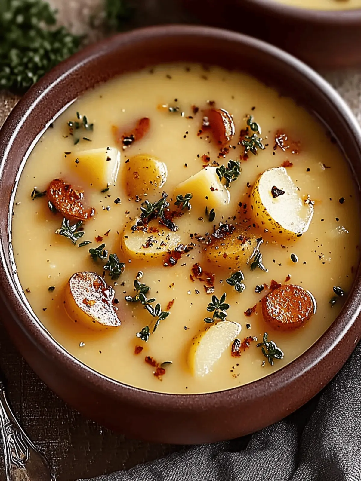 Slow Cooker Cajun Potato Soup