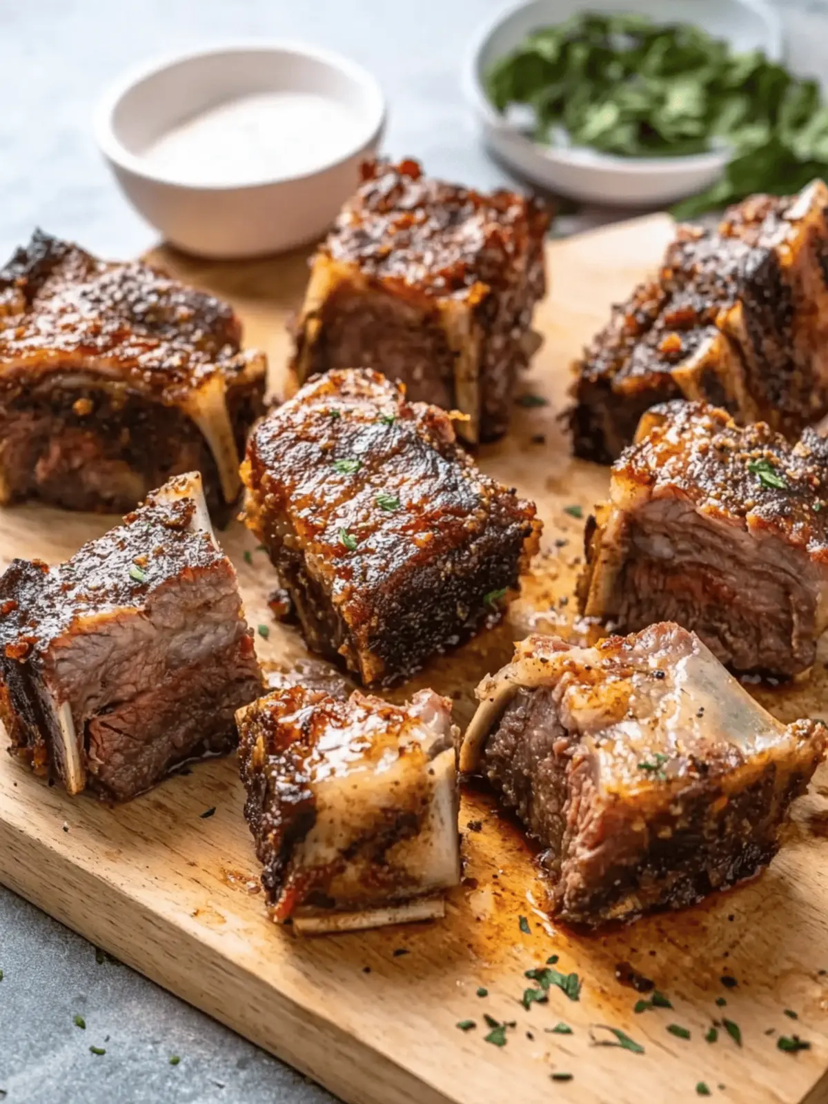 Air Fryer Short Ribs