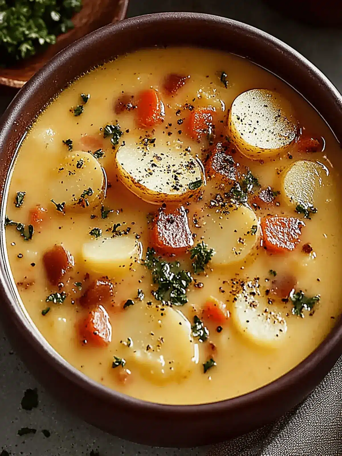 Slow Cooker Cajun Potato Soup