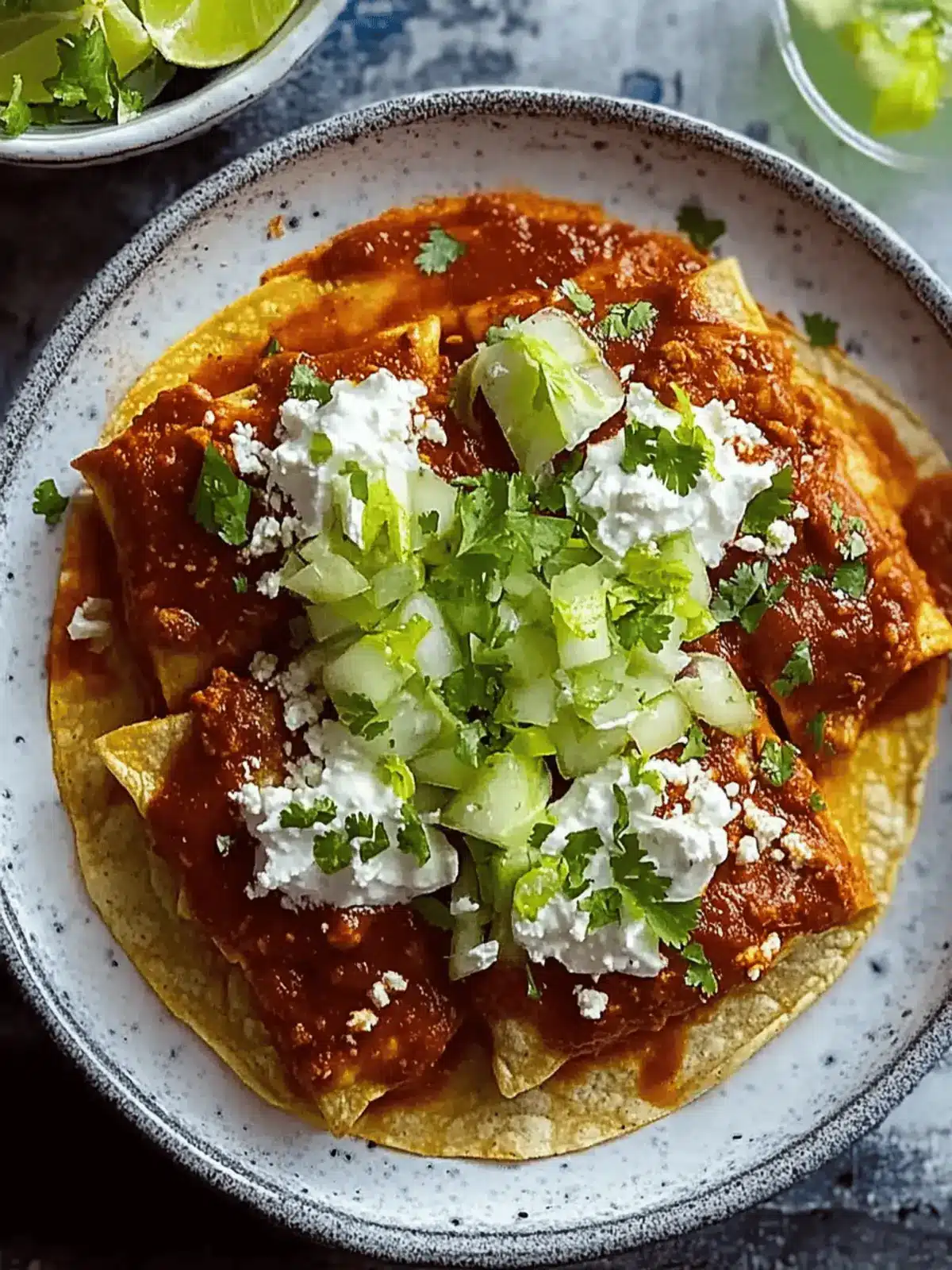 Flat Enchiladas Sonorenses