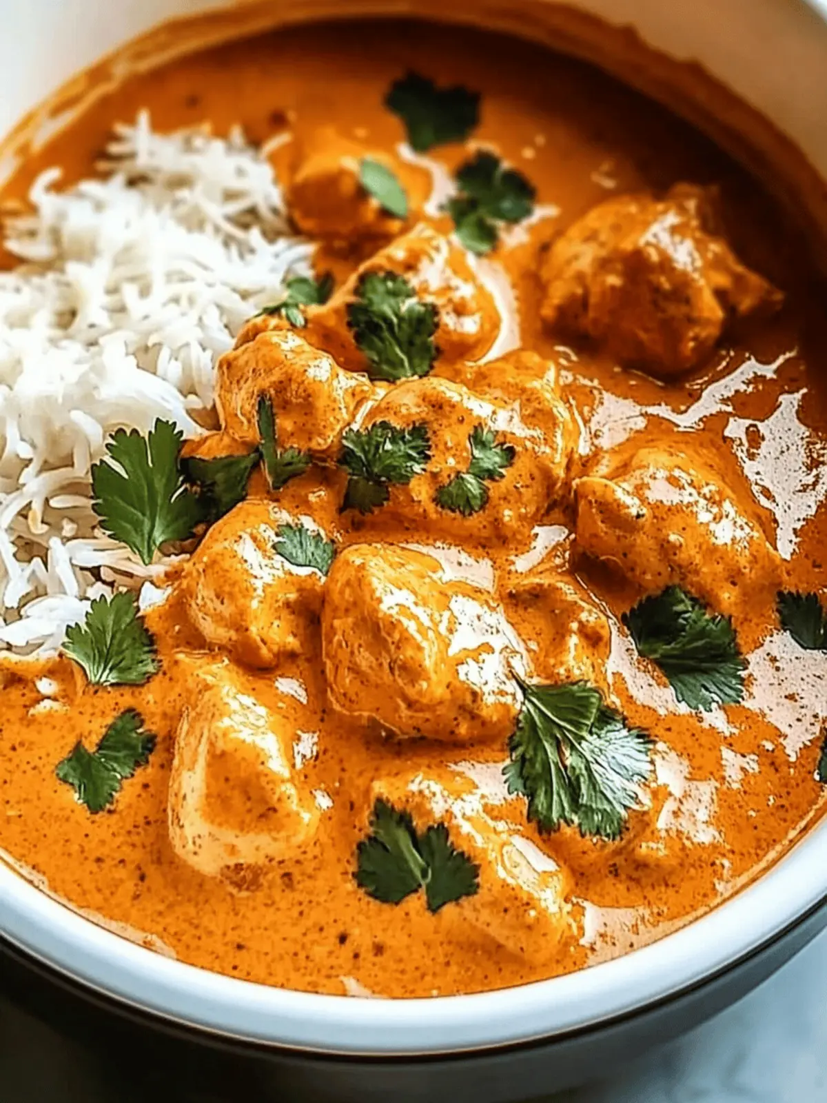 Crockpot Butter Chicken