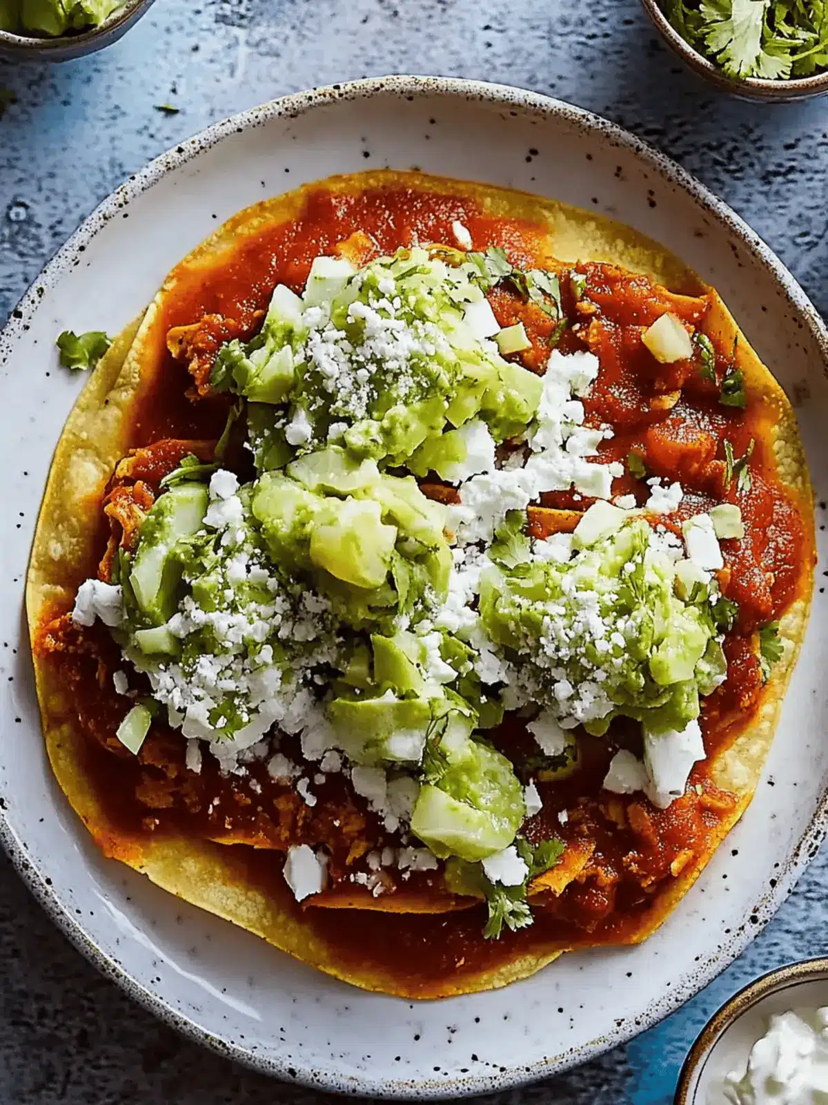 Flat Enchiladas Sonorenses