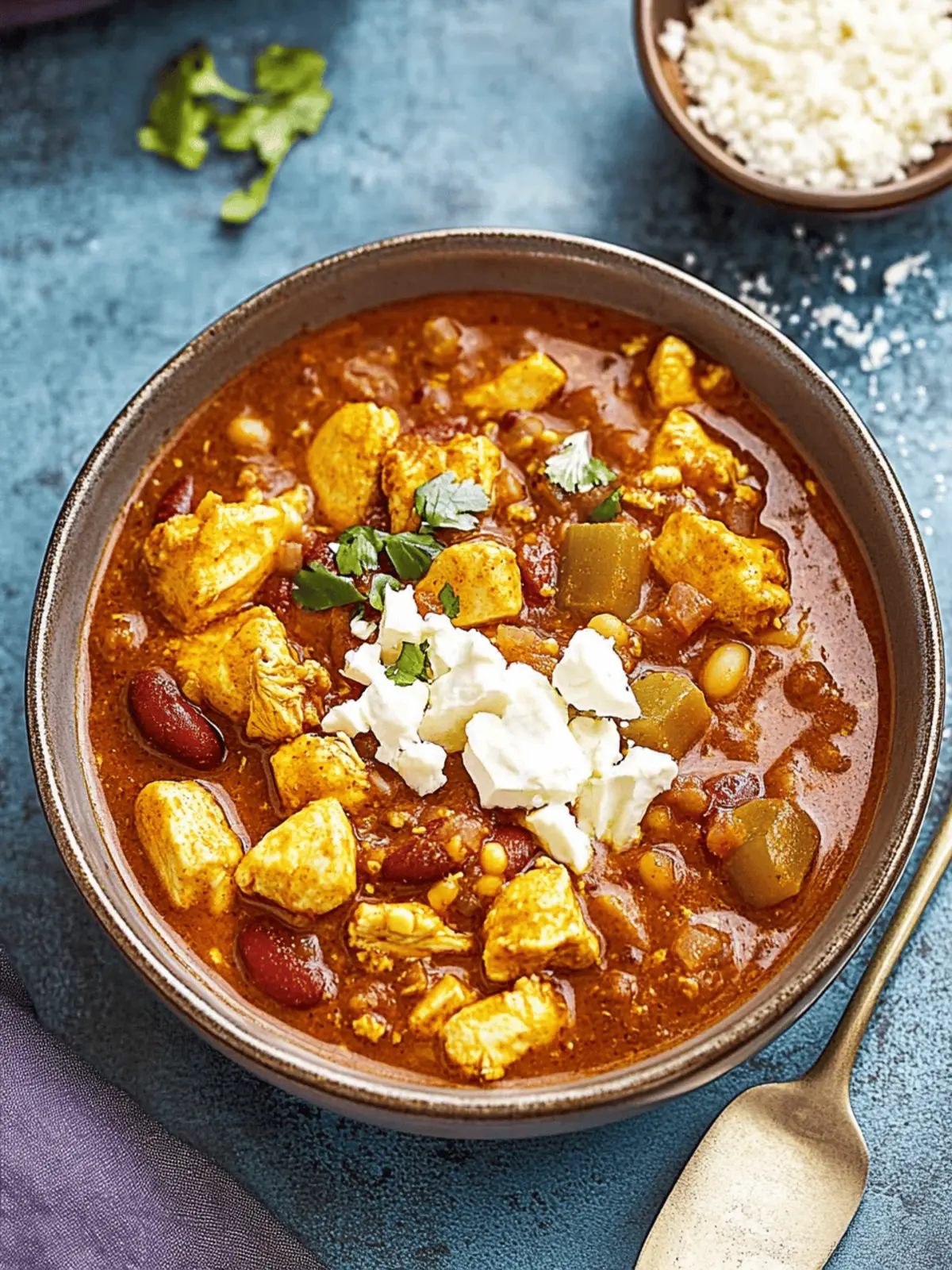 Buffalo Chicken Chili Recipe