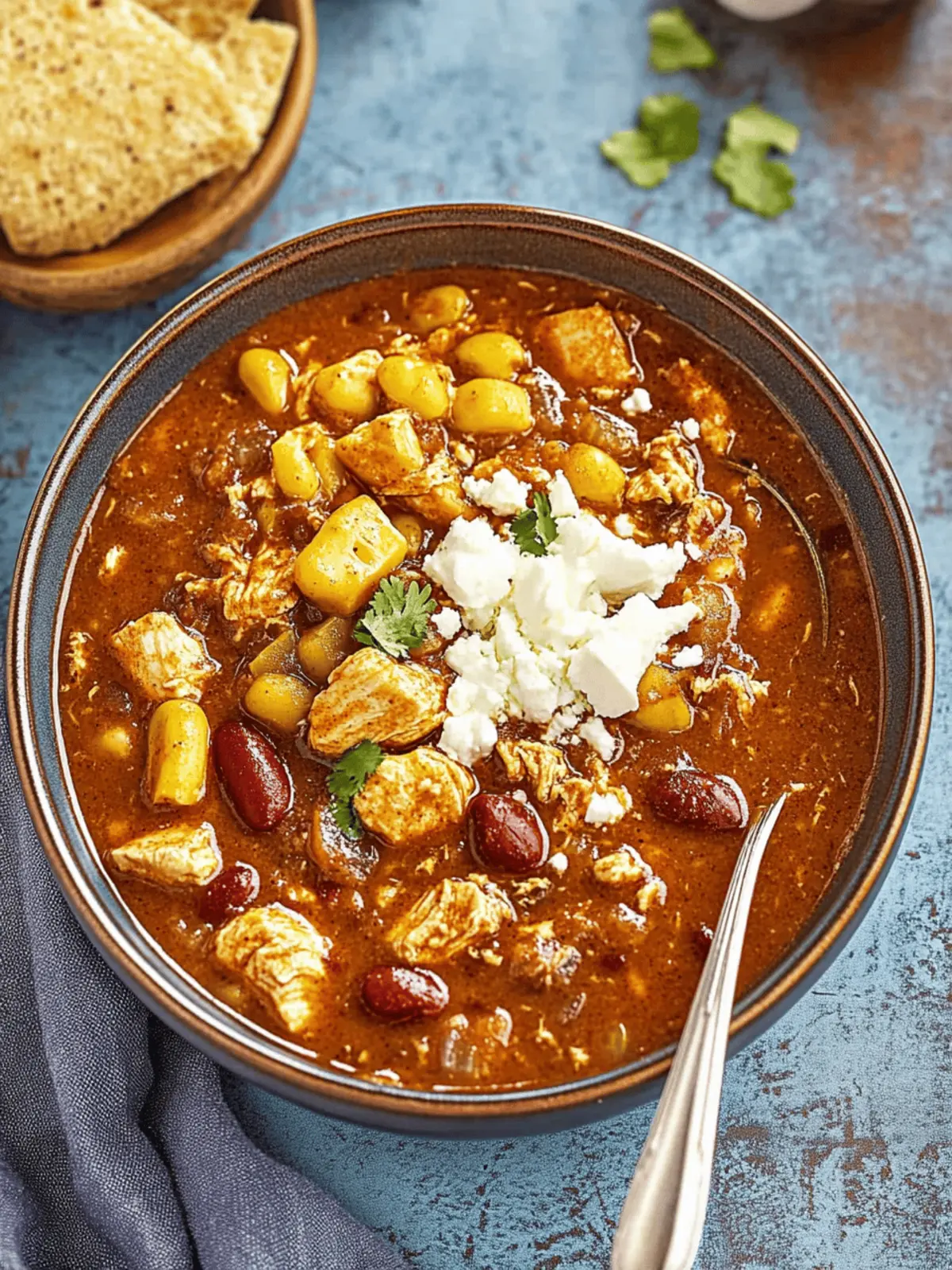 Buffalo Chicken Chili Recipe