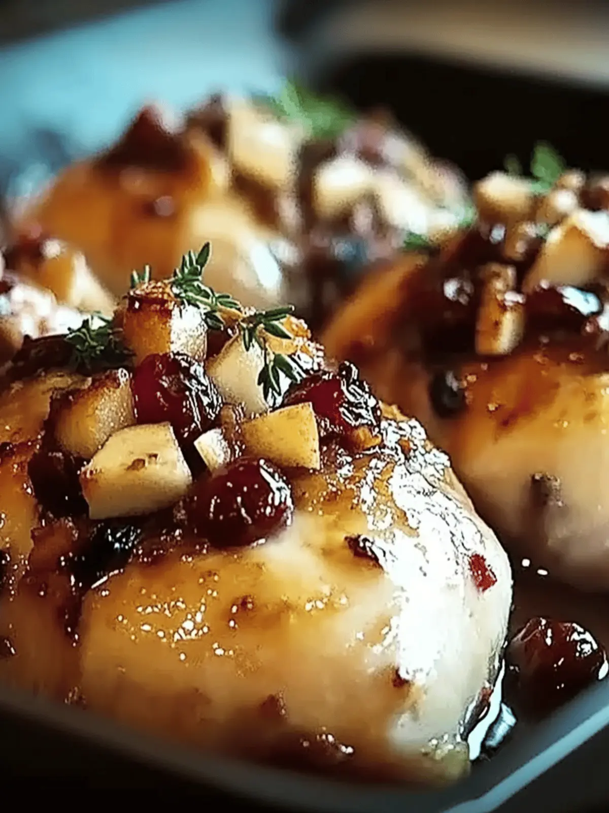 Cozy Comfort: Apple-Cranberry Stuffed Cornish Hens